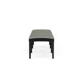 Lenox Wood Waiting Reception 3 Seat Bench Wood Frame