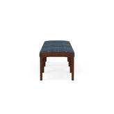 Lenox Wood Waiting Reception 3 Seat Bench Wood Frame