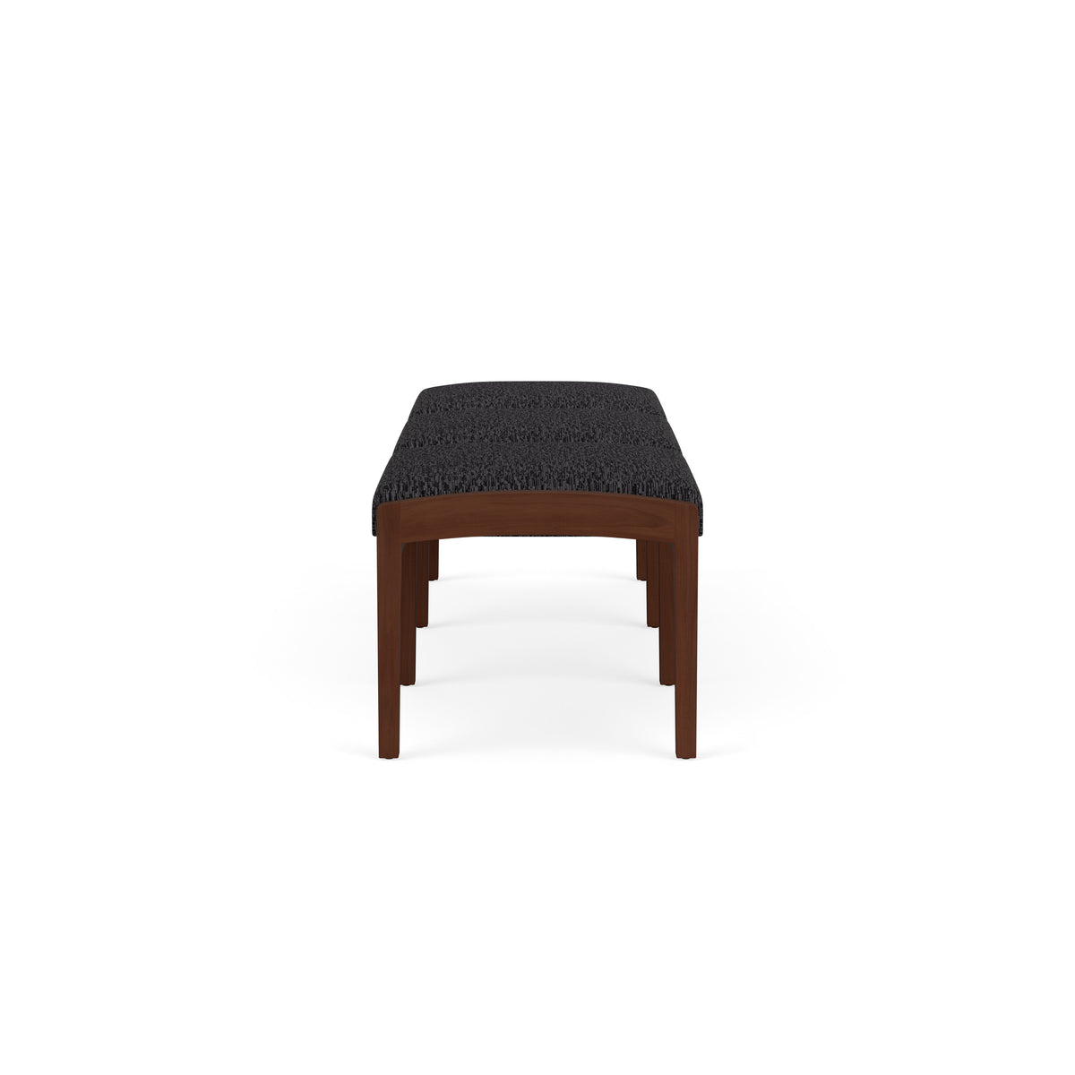 Lenox Wood Waiting Reception 3 Seat Bench Wood Frame