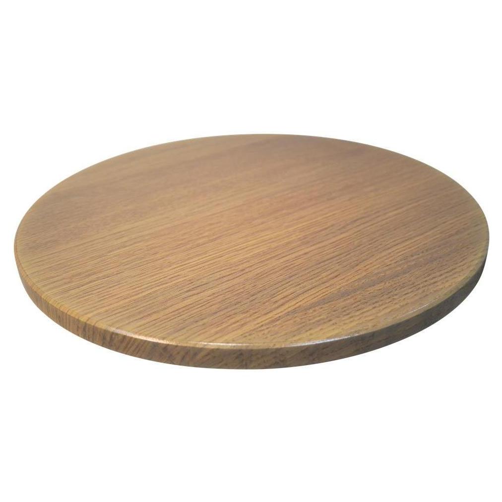 Light Oak Pattern Powder Coated MDF Outdoor Table Tops