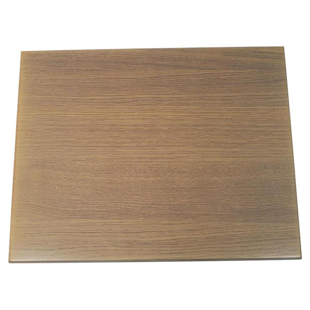 Light Oak Pattern Powder Coated MDF Outdoor Table Tops