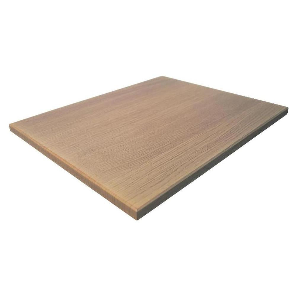 Light Oak Pattern Powder Coated MDF Outdoor Table Tops