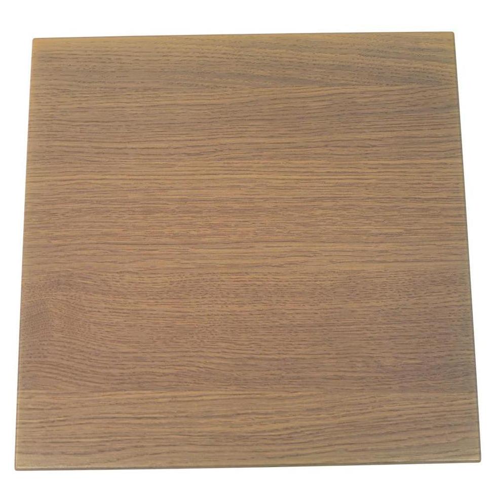 Light Oak Pattern Powder Coated MDF Outdoor Table Tops