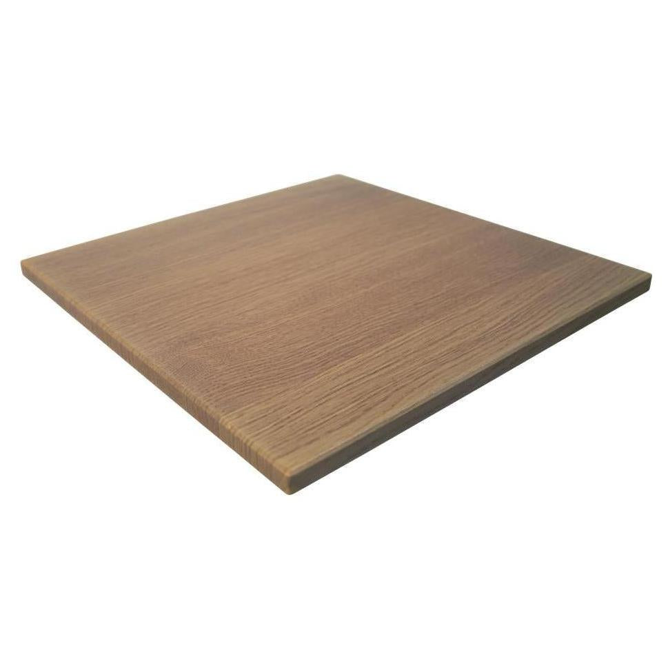 Light Oak Pattern Powder Coated MDF Outdoor Table Tops