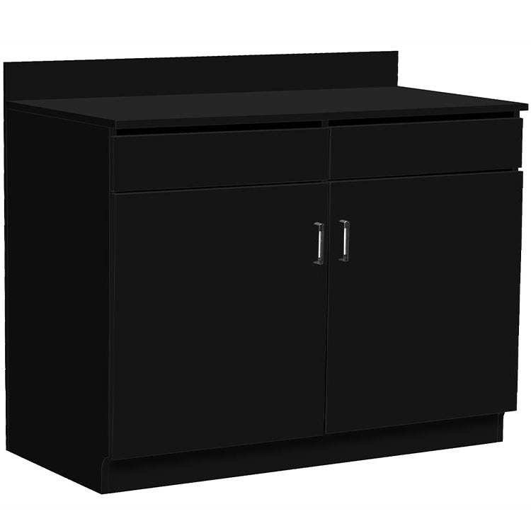 48" Service Station with Adjustable Shelves and Pull Out Drawers