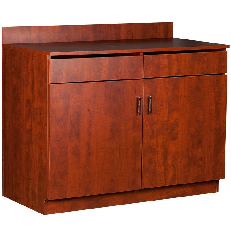 48" Service Station with Adjustable Shelves and Pull Out Drawers