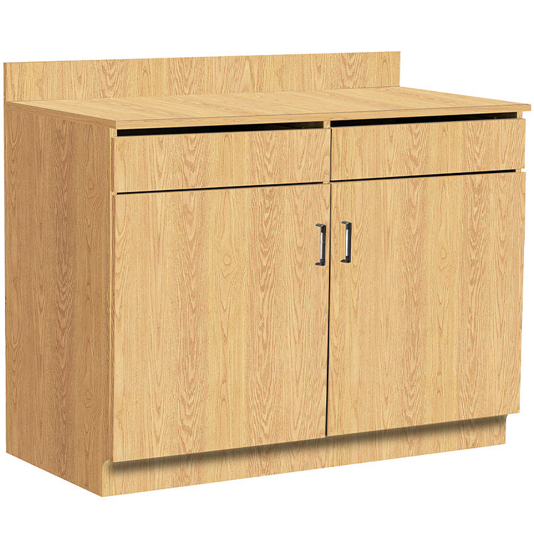 48" Service Station with Adjustable Shelves and Pull Out Drawers