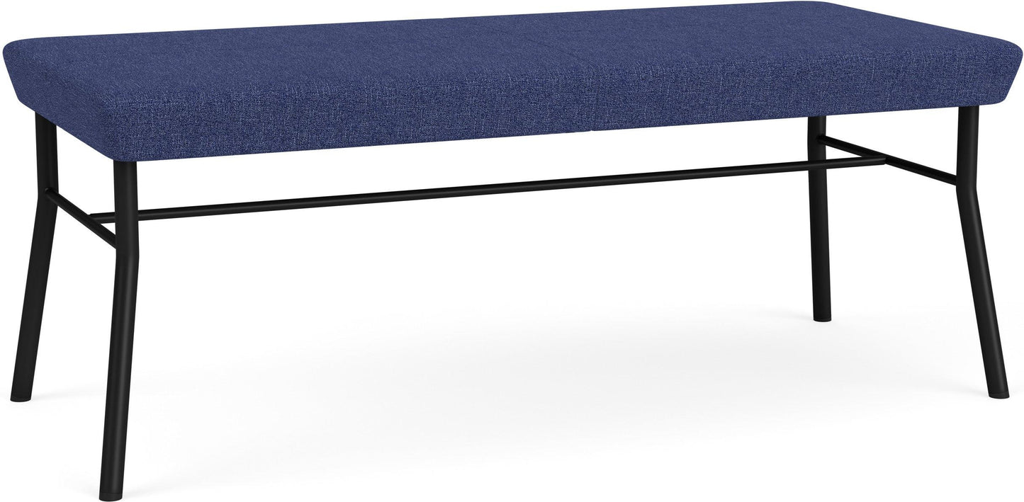 Mystic Lounge Reception 2 Seat Bench Metal Frame