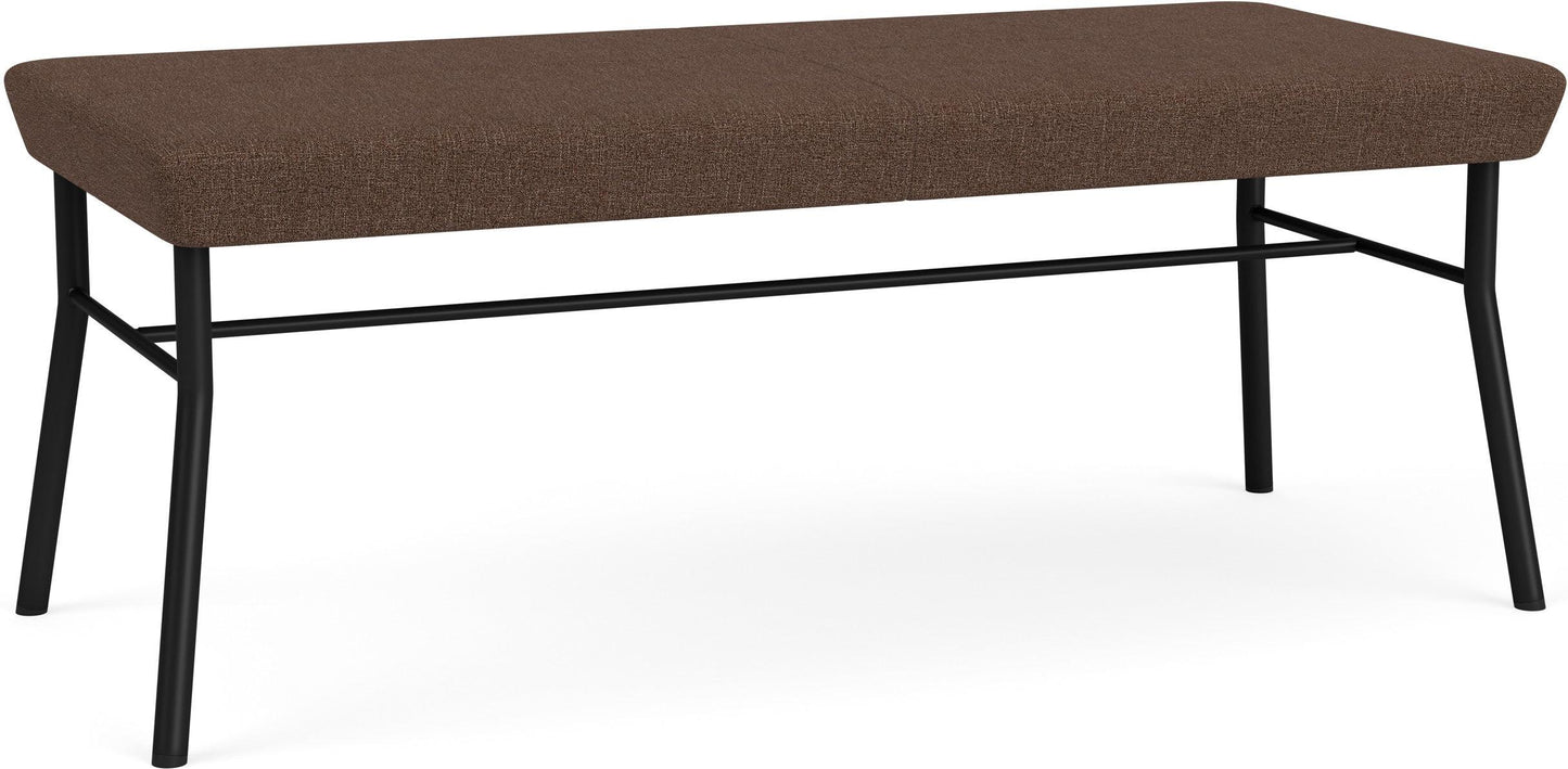 Mystic Lounge Reception 2 Seat Bench Metal Frame