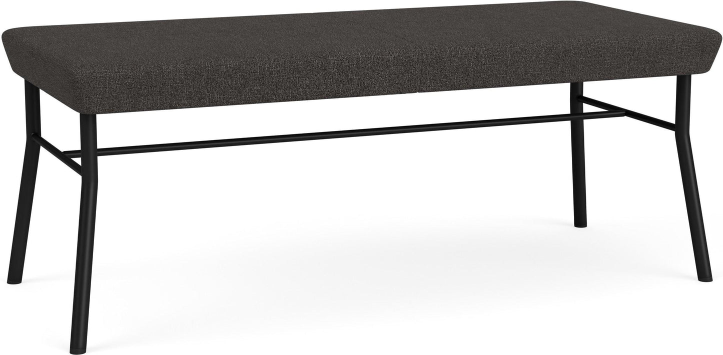 Mystic Lounge Reception 2 Seat Bench Metal Frame