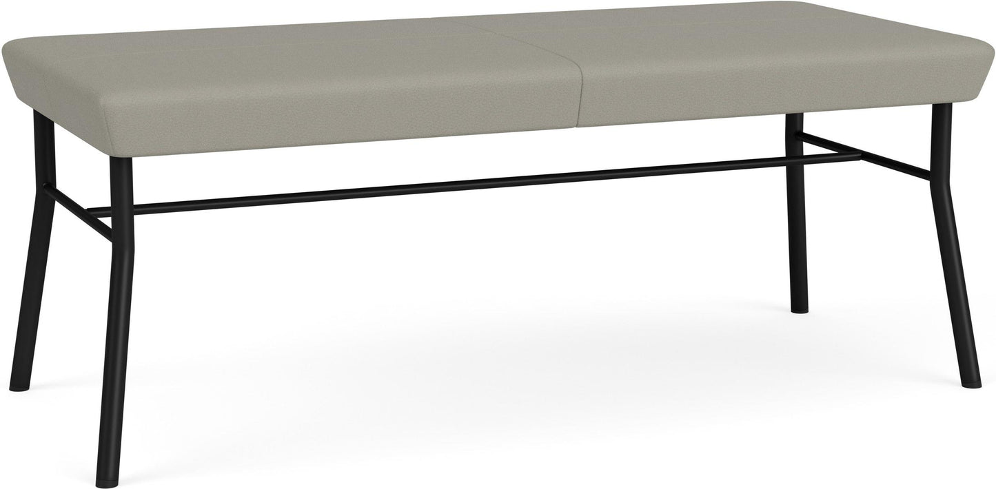 Mystic Lounge Reception 2 Seat Bench Metal Frame