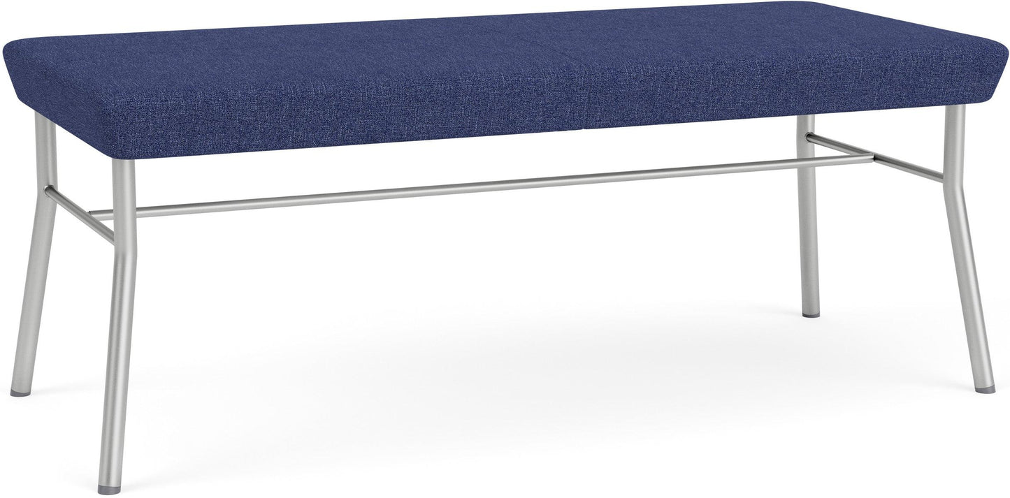 Mystic Lounge Reception 2 Seat Bench Metal Frame