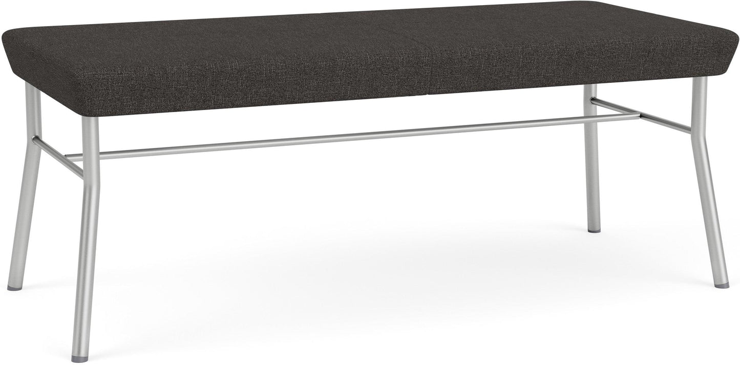 Mystic Lounge Reception 2 Seat Bench Metal Frame