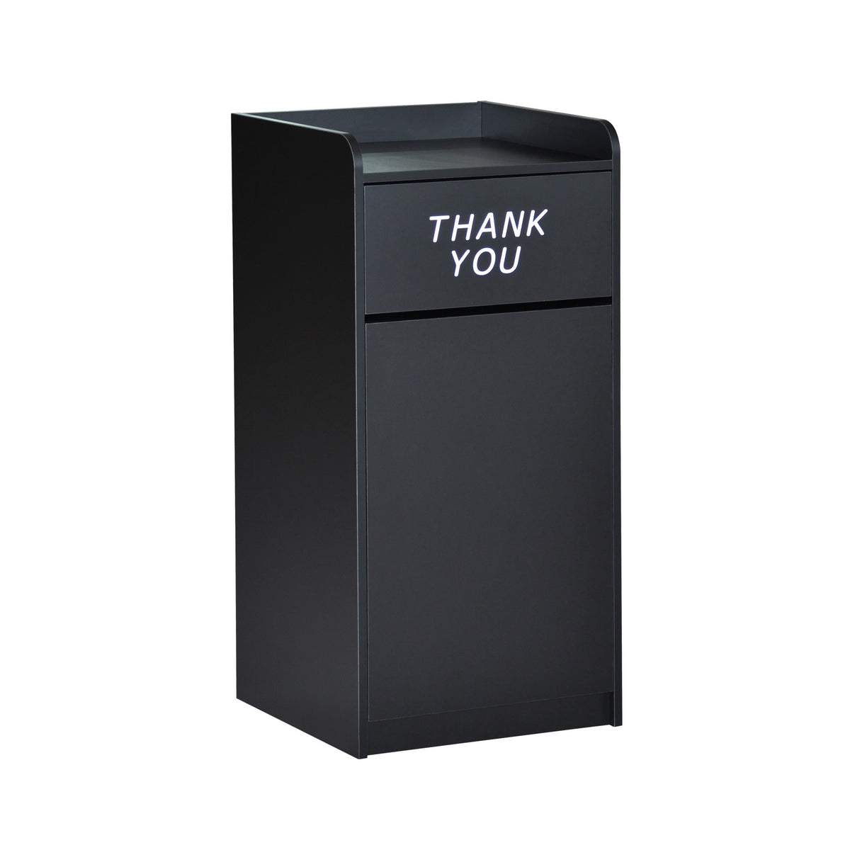 Sony Wood Tray Top Receptacle in Black