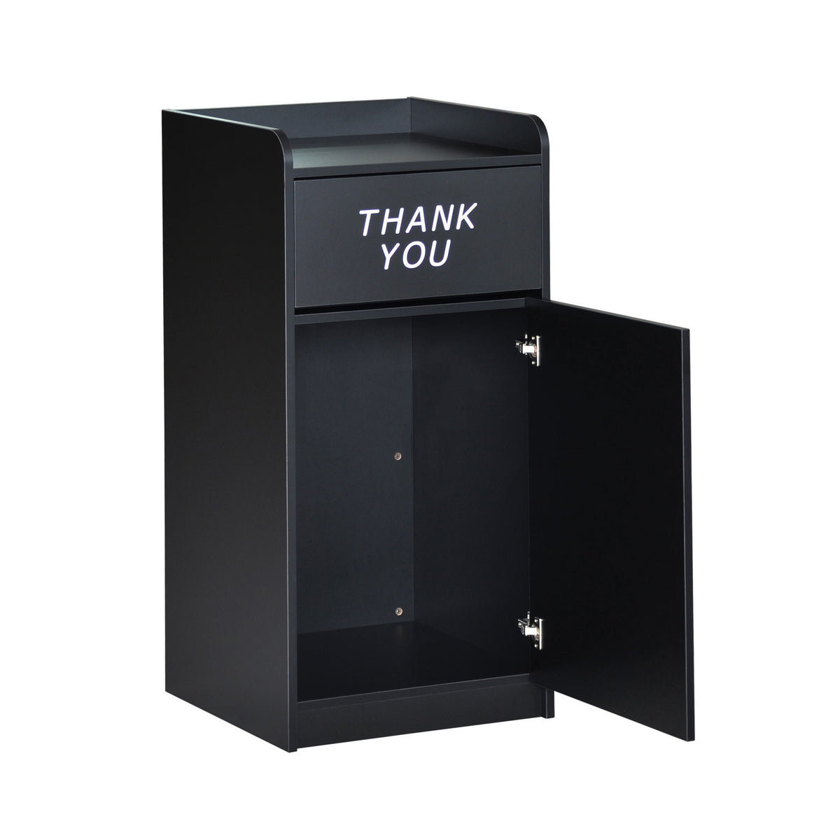 Sony Wood Tray Top Receptacle in Black