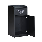 Sony Wood Tray Top Receptacle in Black