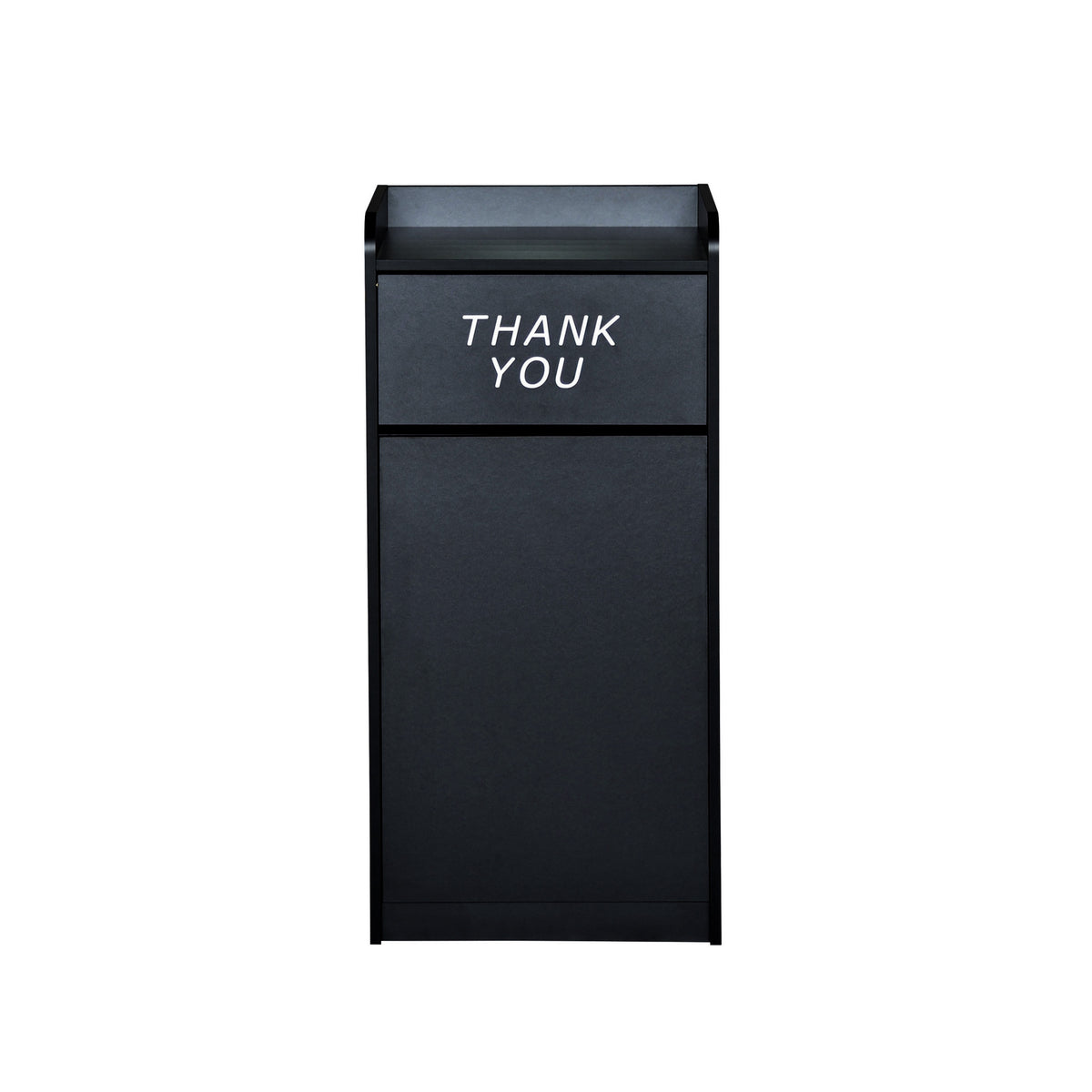 Sony Wood Tray Top Receptacle in Black