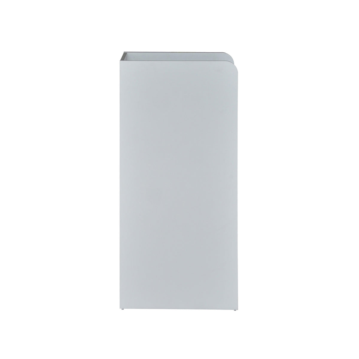 Sony Wood Tray Top Receptacle in Gray