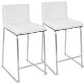 Mara 26" Fixed-Height Counter Stool - Set of 2