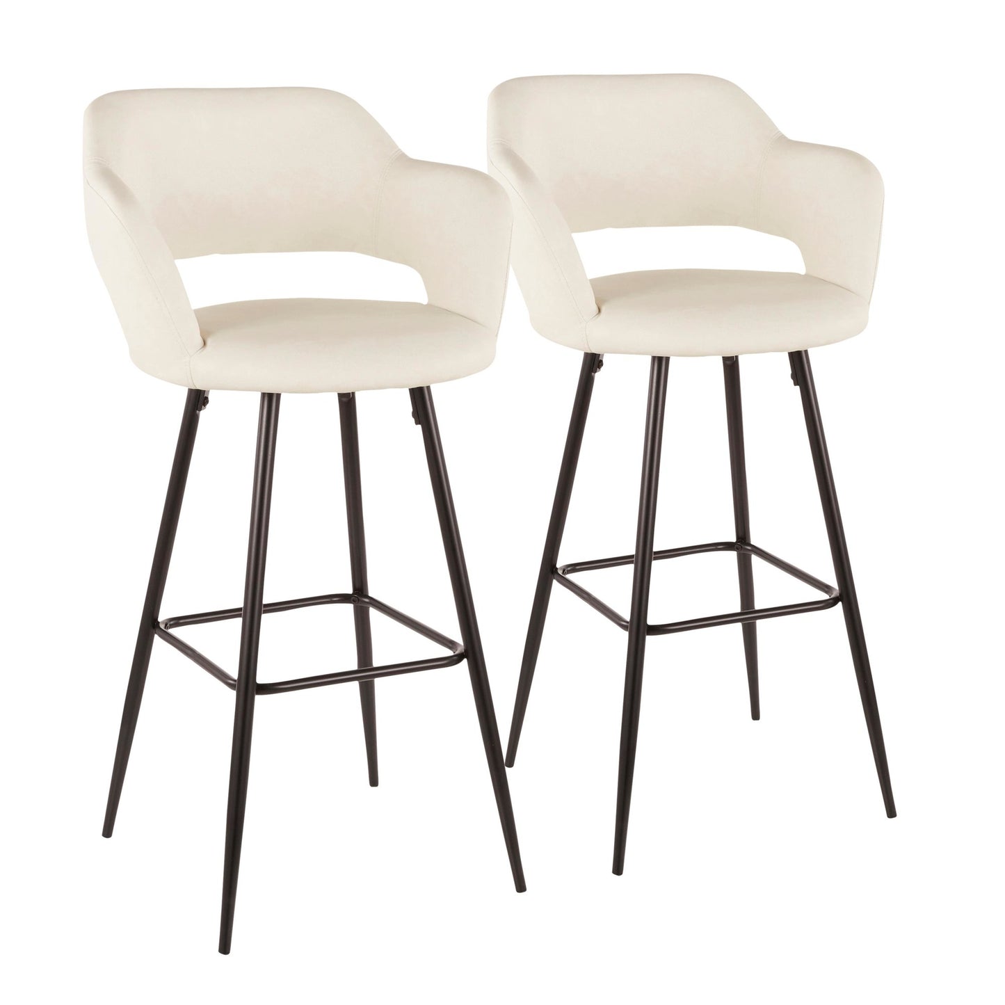 Margarite 30" Fixed-Height Barstool - Set of 2