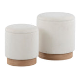 Marla Nesting Ottoman Set