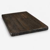 Reclaimed Wood Economy Straight Plank Table Tops - Midnight Harvest Finish