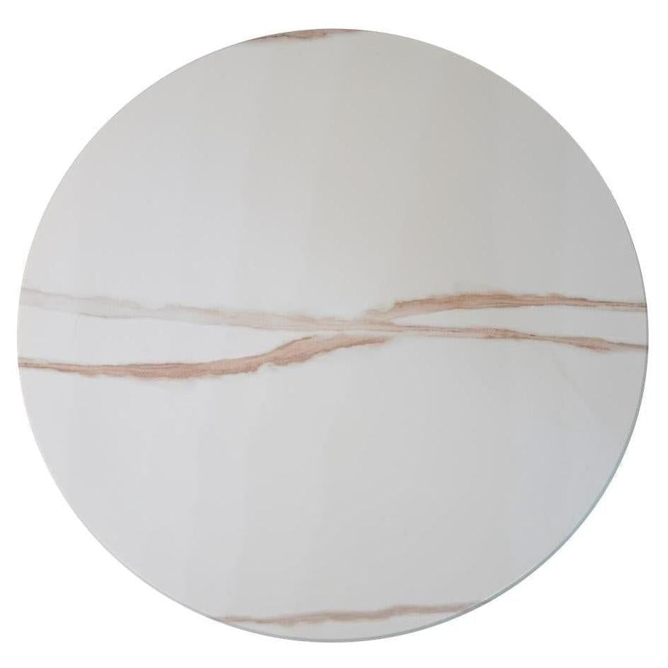 Mocha Vein Pattern Powder Coated MDF Outdoor Table Tops