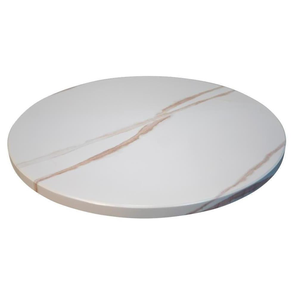 Mocha Vein Pattern Powder Coated MDF Outdoor Table Tops