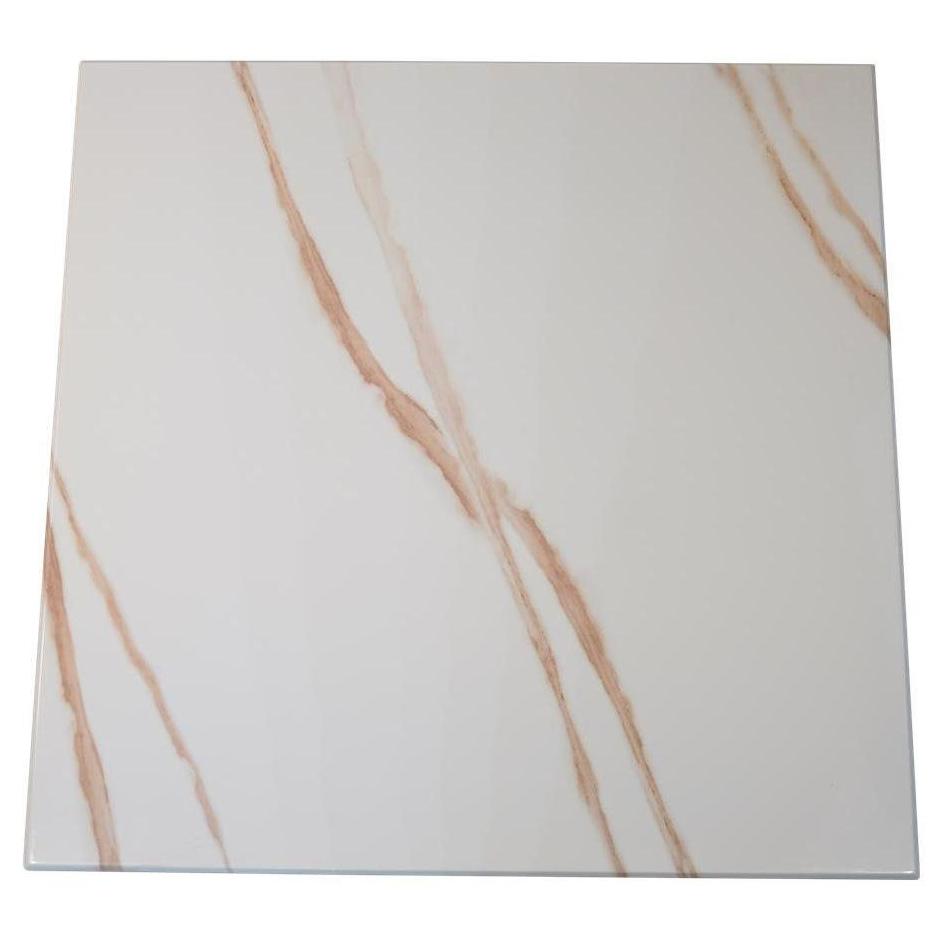 Mocha Vein Pattern Powder Coated MDF Outdoor Table Tops