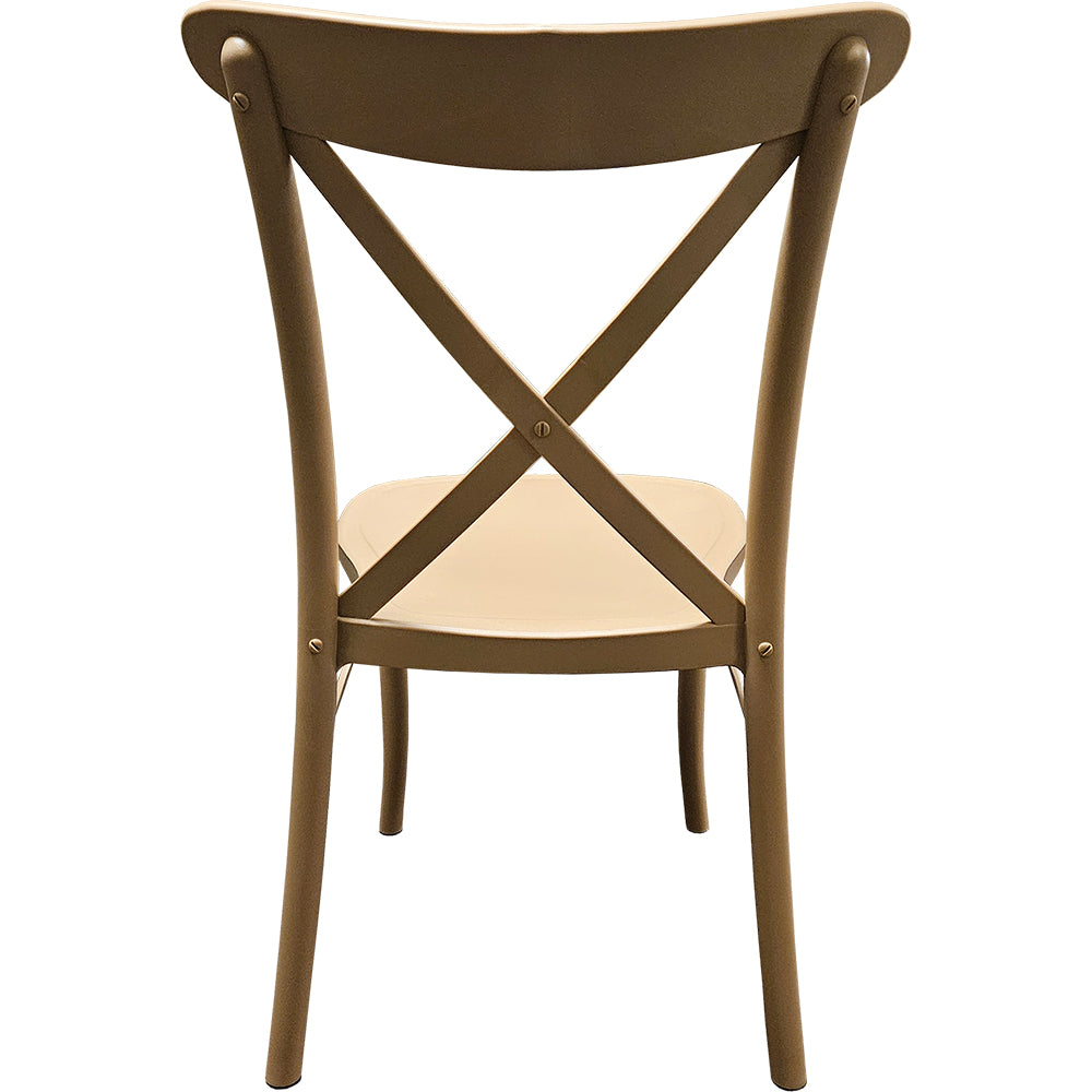 Gallatin X Back Outdoor Resin Dining Chair