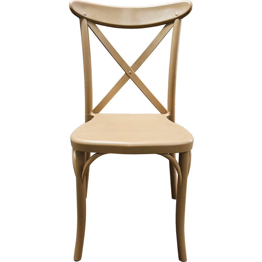 Gallatin X Back Outdoor Resin Dining Chair