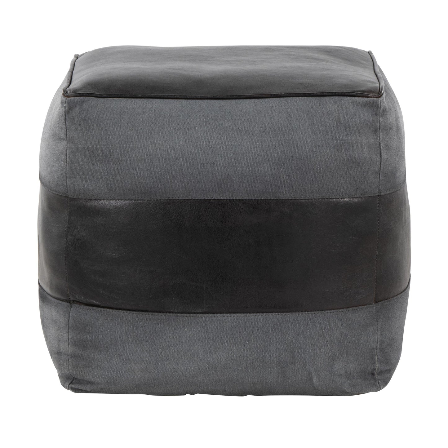 Cobbler Canvas Pouf