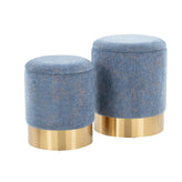 Marla Nesting Ottoman Set
