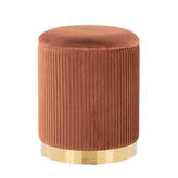 Marla Nesting Pleated Ottoman Set