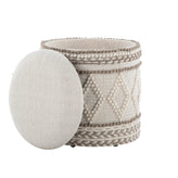 Tahoe 18" Pom Pom Ottoman