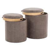Tray Nesting Ottoman Set