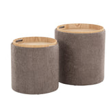 Tray Nesting Ottoman Set