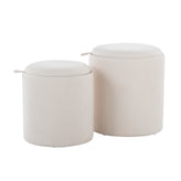 Tray Nesting Ottoman Set