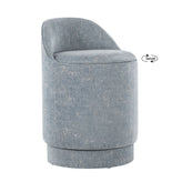 Marla 18" Upholstered Vanity Stool