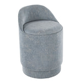 Marla 18" Upholstered Vanity Stool