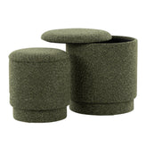 Marla Upholstered Ottoman Set