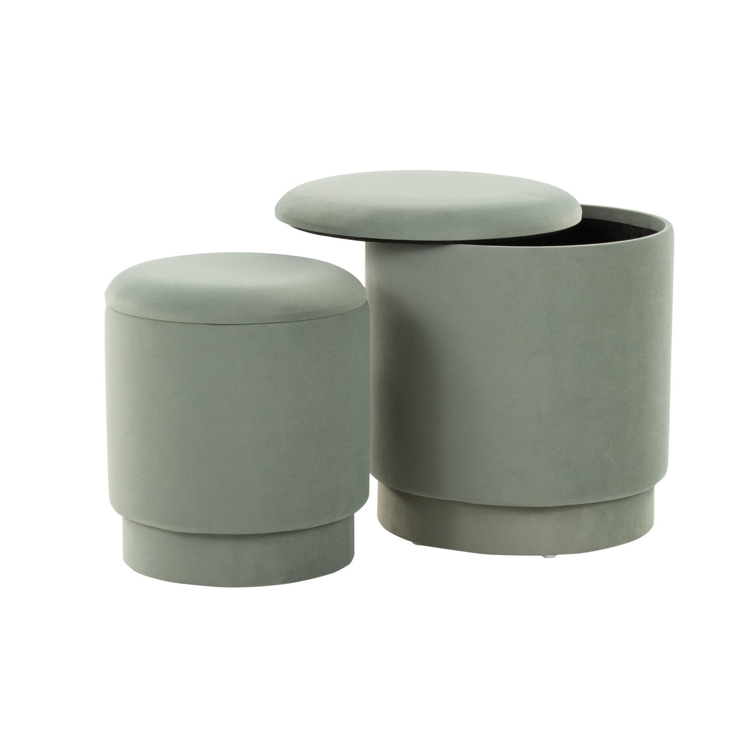 Marla Upholstered Ottoman Set