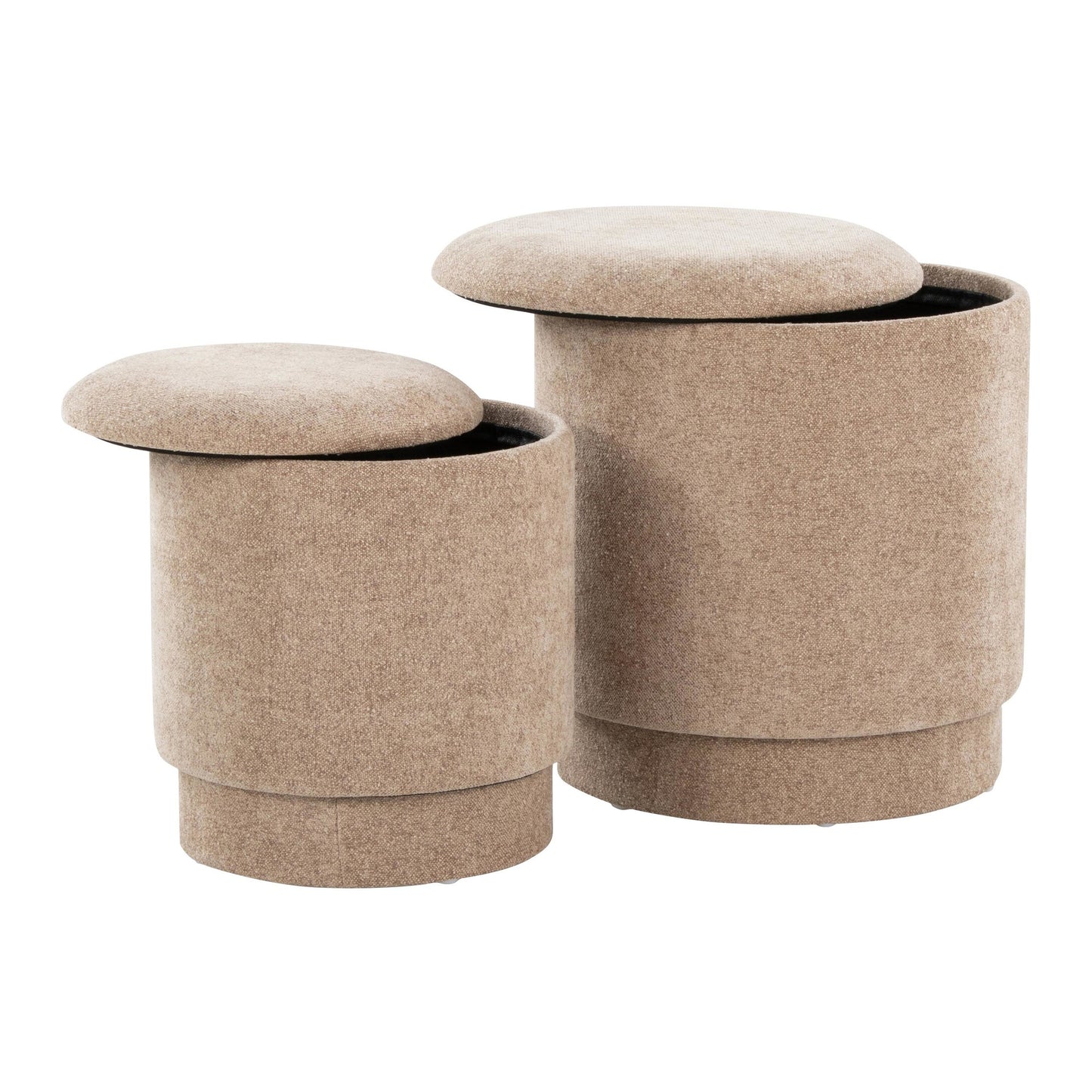 Marla Upholstered Ottoman 2-piece Set
