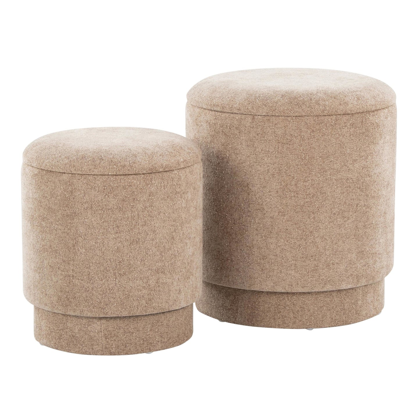 Marla Upholstered Ottoman 2-piece Set