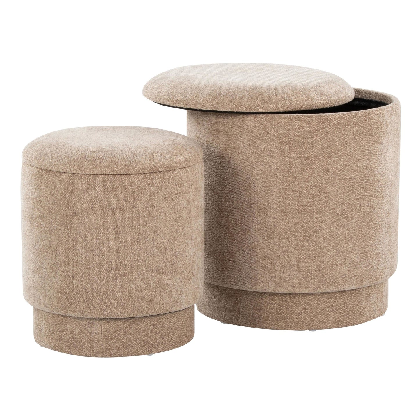 Marla Upholstered Ottoman 2-piece Set