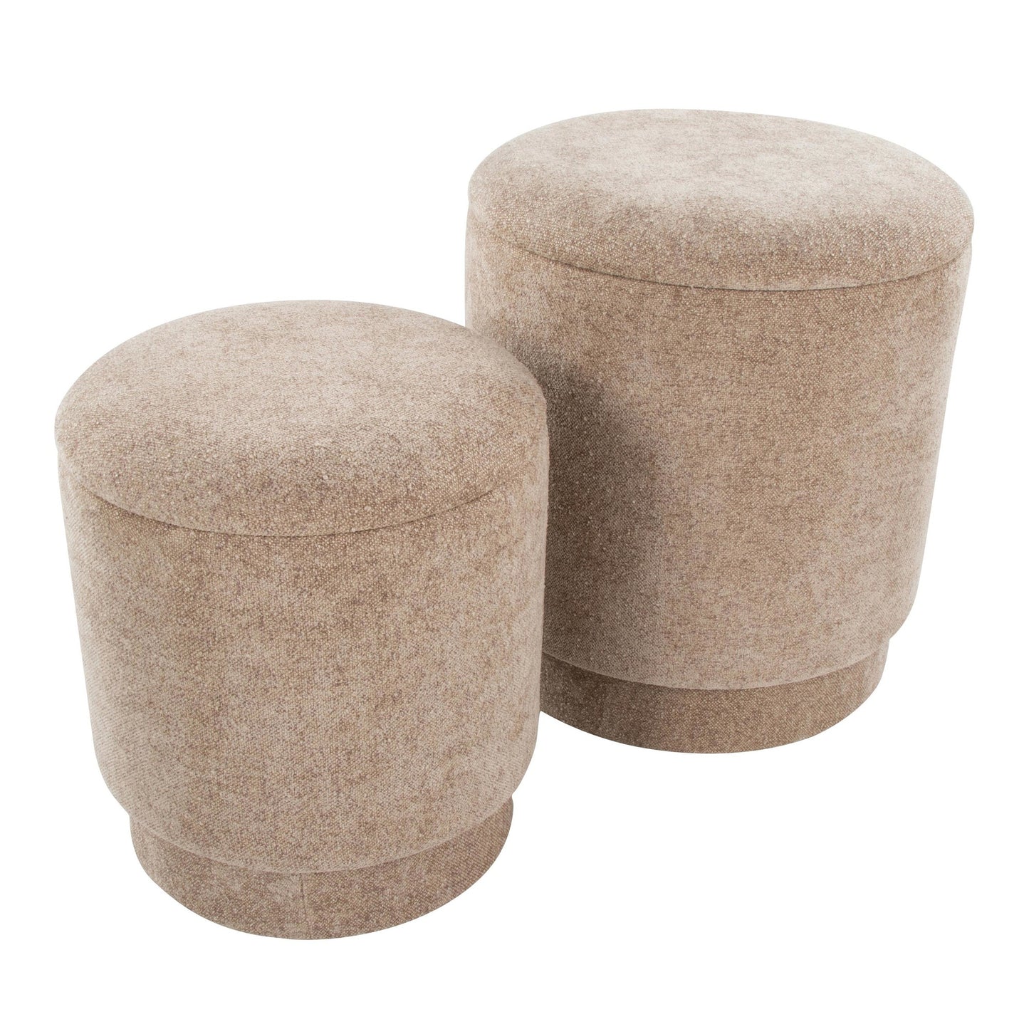 Marla Upholstered Ottoman 2-piece Set