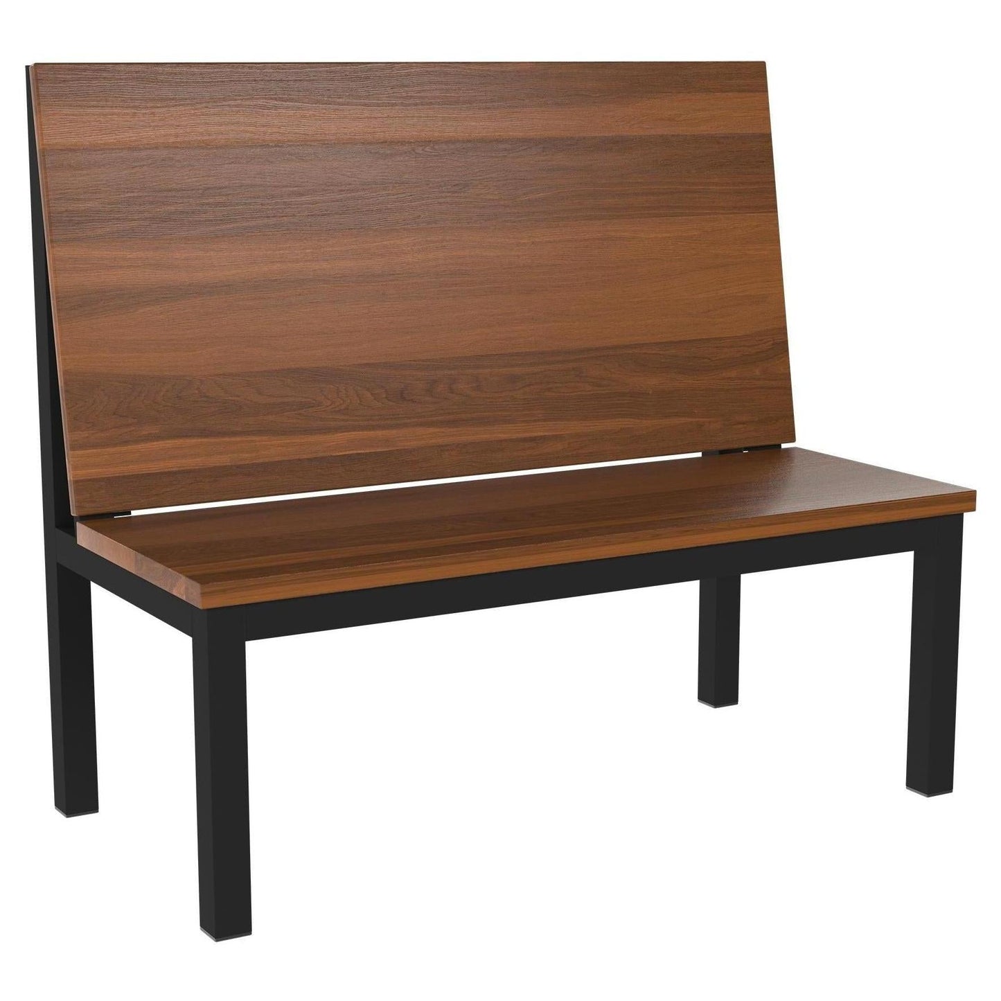 Ottis Metal Booth with Solid Wood Back19a11787063568ab99