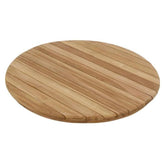 Teak Slat Outdoor Solid Wood Table Top in Natural Finish