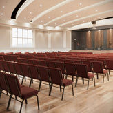 Advantage 20.5 in. Cinnamon Molded Foam Church Chair
