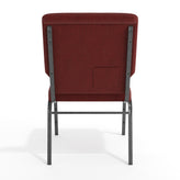 Advantage Maroon Church Chair 20.5 in. Wide